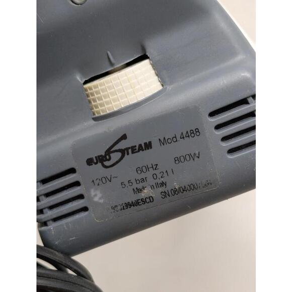 EuroSteam Steam Iron Model 4488 W/ Internal Boiler 800 watt Tested & Working - Picture 5 of 7